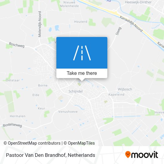 Pastoor Van Den Brandhof map