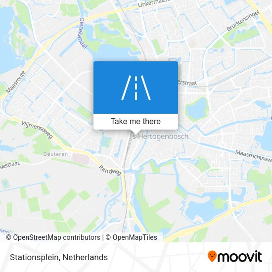Stationsplein map