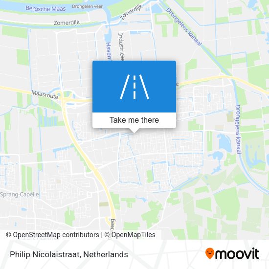Philip Nicolaistraat map