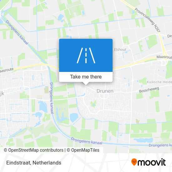Eindstraat map