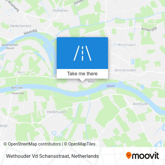 Wethouder Vd Schansstraat map