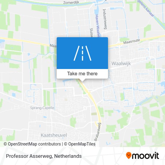Professor Asserweg map