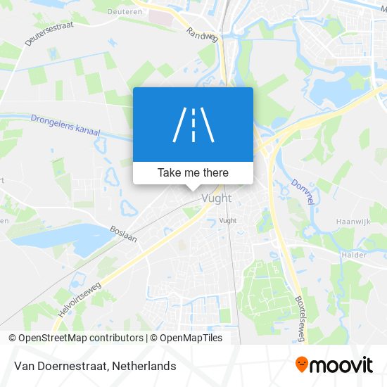 Van Doernestraat map