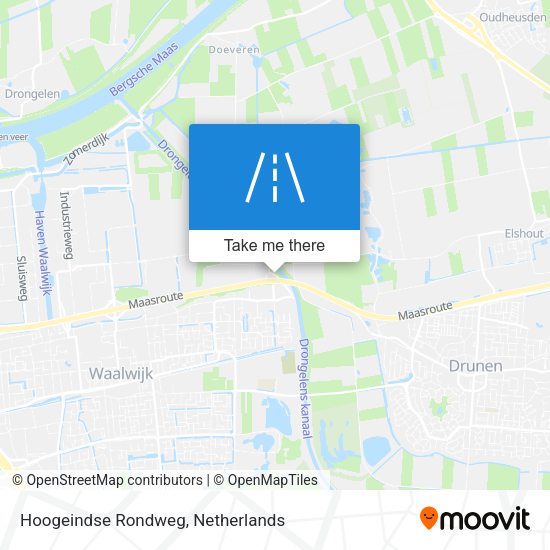 Hoogeindse Rondweg map