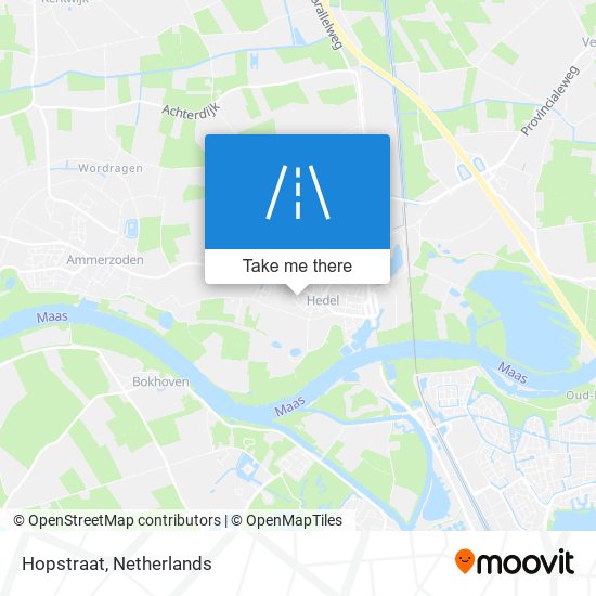 Hopstraat map