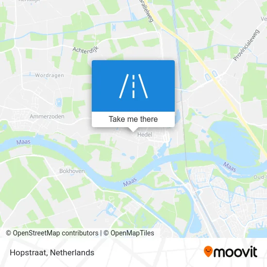 Hopstraat map