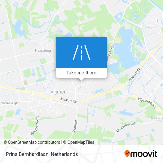 Prins Bernhardlaan map