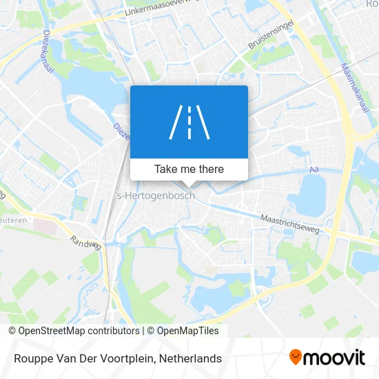 Rouppe Van Der Voortplein map