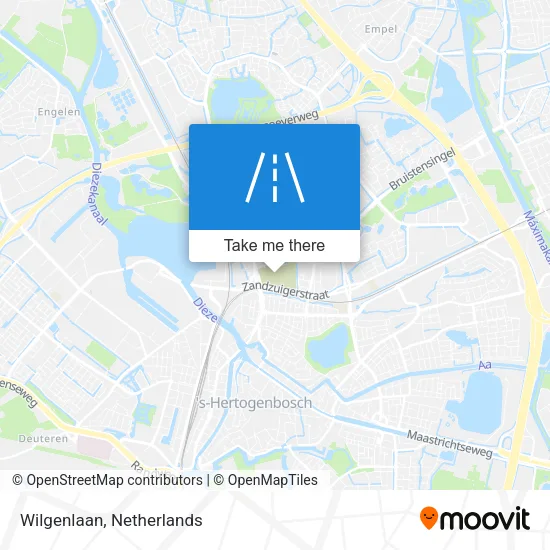 Wilgenlaan map