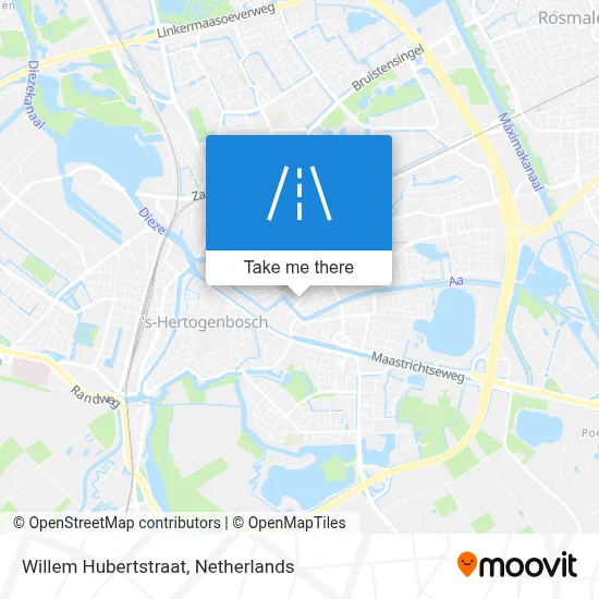Willem Hubertstraat map