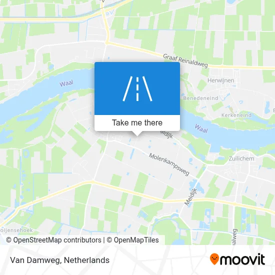 Van Damweg map