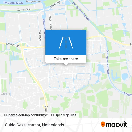 Guido Gezellestraat map