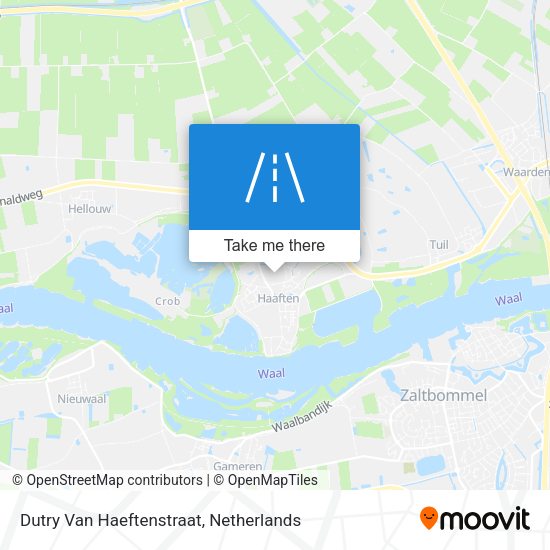 Dutry Van Haeftenstraat map