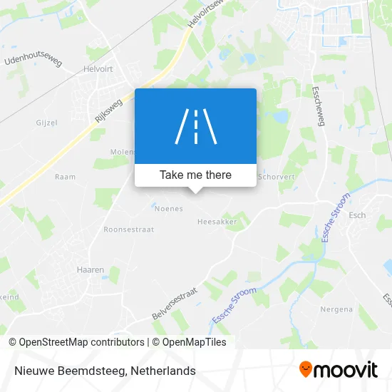 Nieuwe Beemdsteeg map