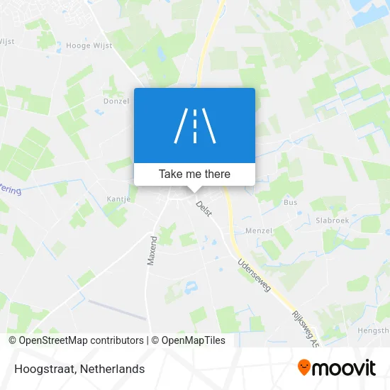 Hoogstraat Karte