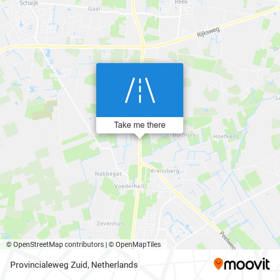 Provincialeweg Zuid map