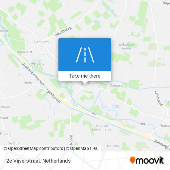 2e Vijverstraat map