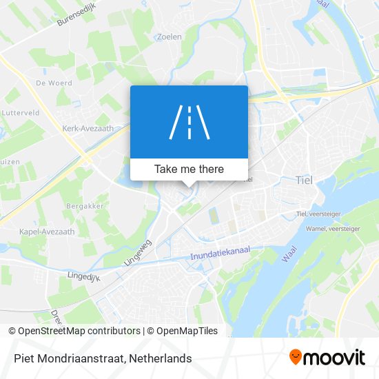 Piet Mondriaanstraat map