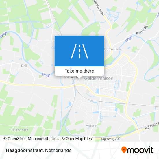 Haagdoornstraat map