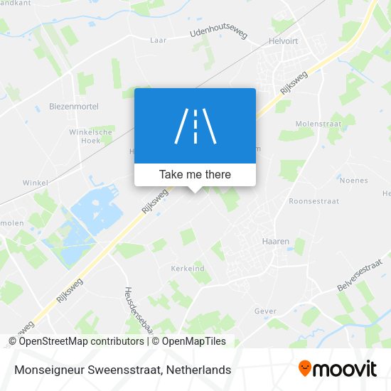 Monseigneur Sweensstraat map