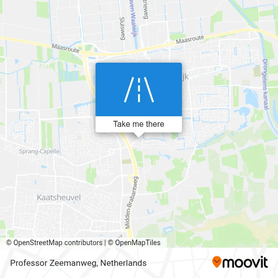 Professor Zeemanweg map