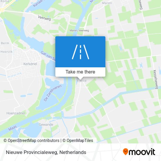 Nieuwe Provincialeweg map