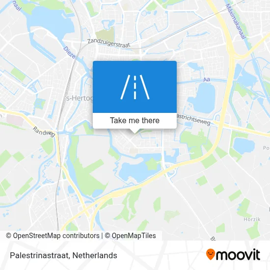 Palestrinastraat map