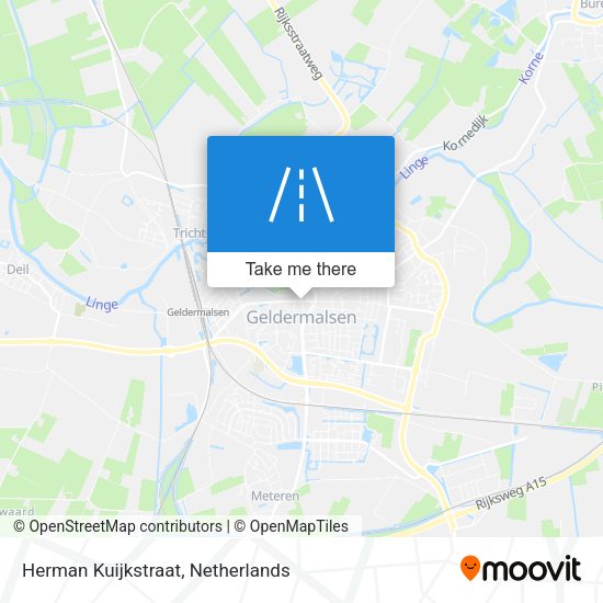 Herman Kuijkstraat map