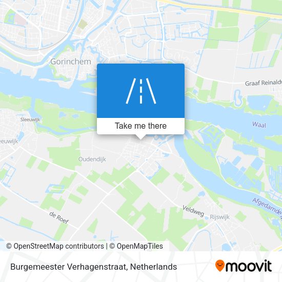 Burgemeester Verhagenstraat map