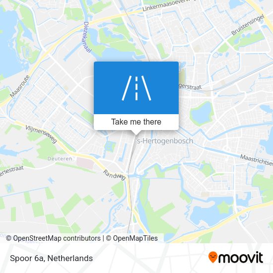 Spoor 6a map