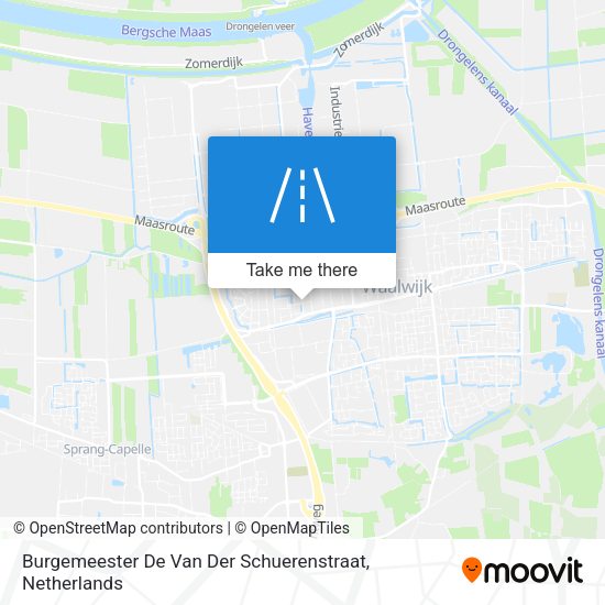 Burgemeester De Van Der Schuerenstraat map