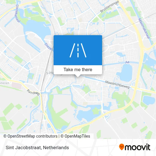 Sint Jacobstraat map