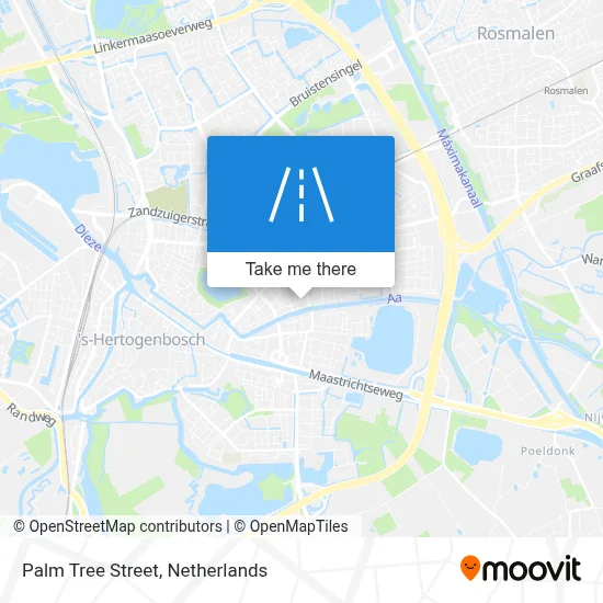 Palmboomstraat map