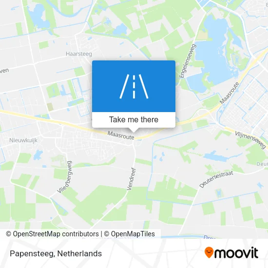 Papensteeg map