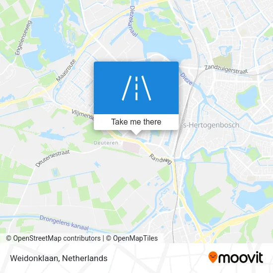 Weidonklaan Karte