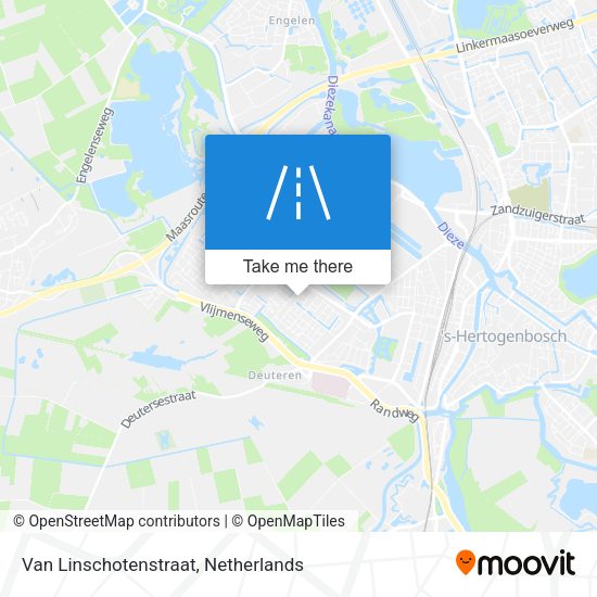 Van Linschotenstraat map