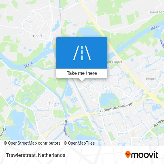 Trawlerstraat map