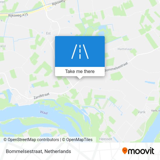 Bommelsestraat map