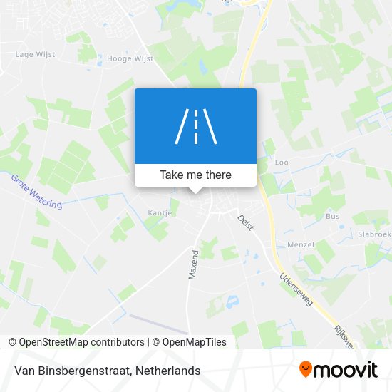 Van Binsbergenstraat map