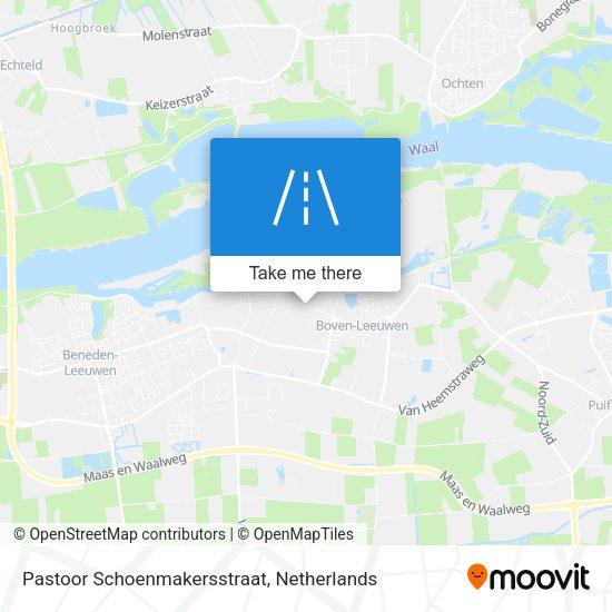 Pastoor Schoenmakersstraat map