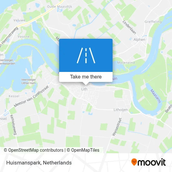 Huismanspark map