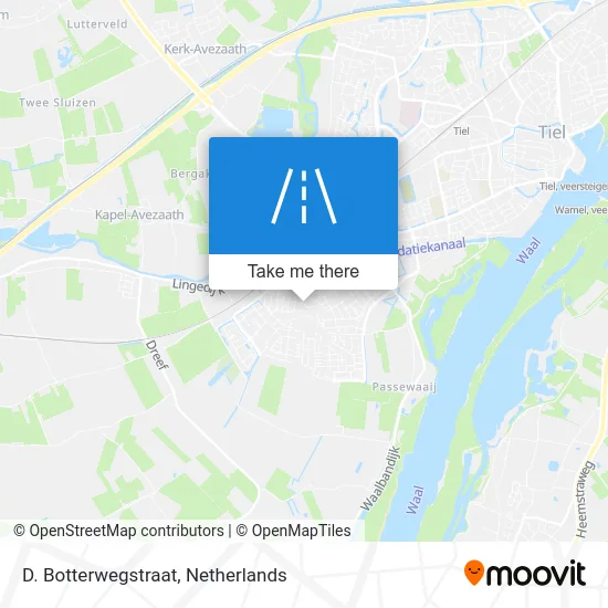 D. Botterwegstraat map