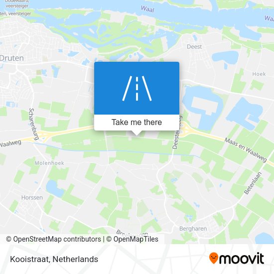 Kooistraat map