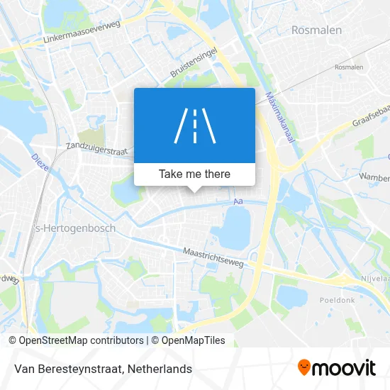 Van Beresteynstraat map