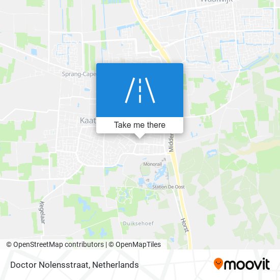 Doctor Nolensstraat Karte