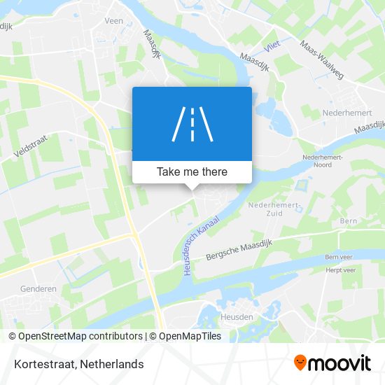 Kortestraat map