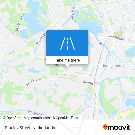 Stanleystraat map