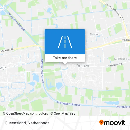 Queensland map