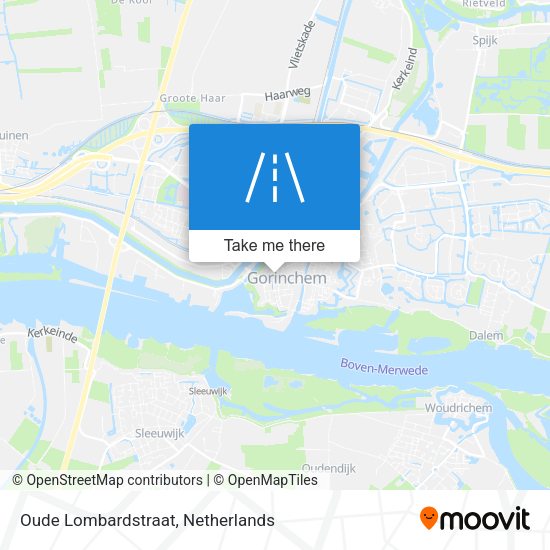 Oude Lombardstraat map