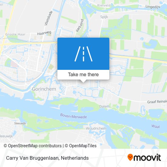 Carry Van Bruggenlaan map